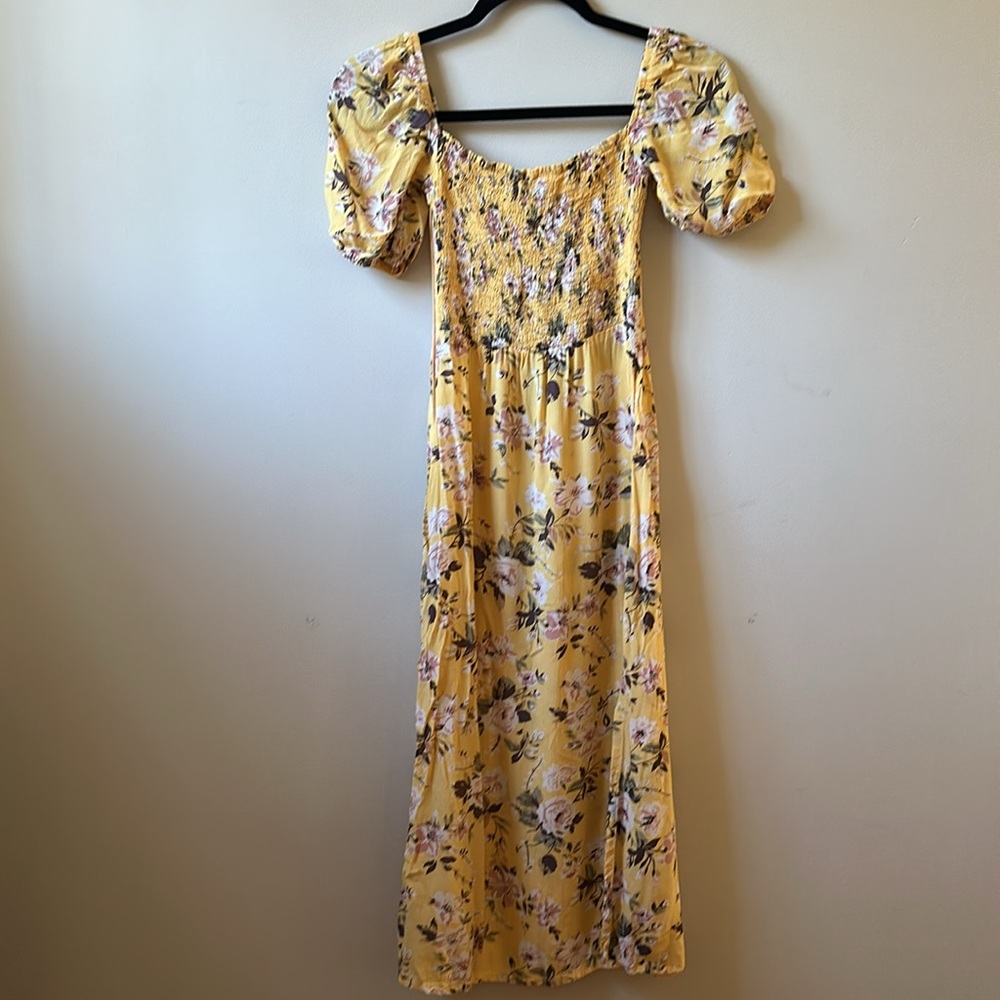 Faithfull the Brand Yellow Floral Dress - Picture 5 of 7